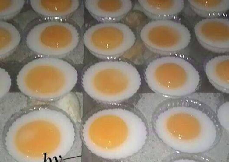 Puding telor ceplok