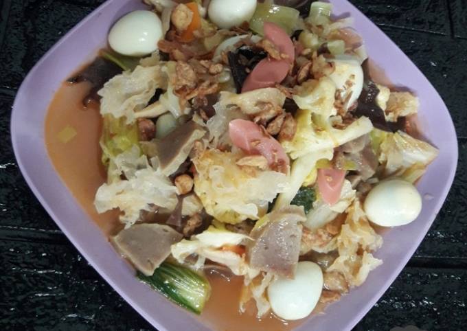 Resep Capcay Campur, Lezat Sekali