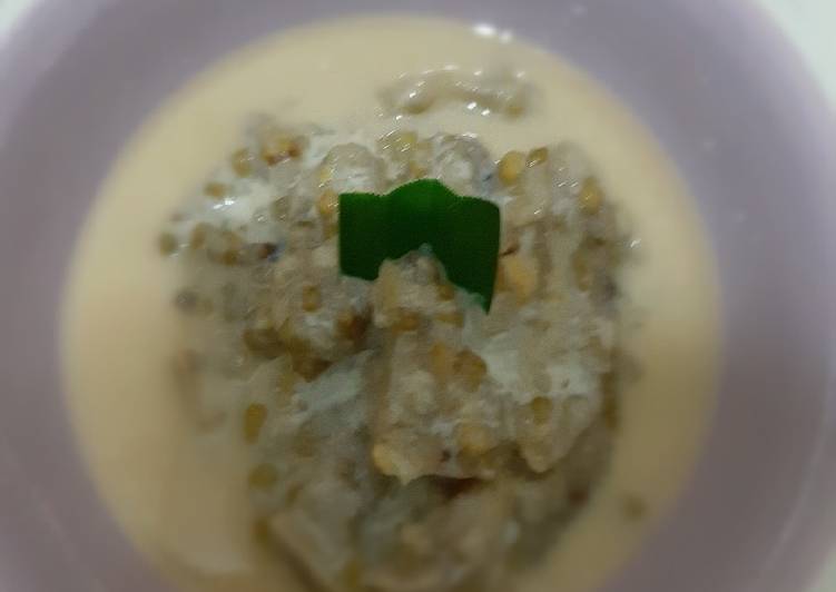 Burjo Gula merah(bubur kacangijo gula merah)