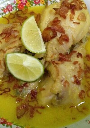 Foto resep Opor ayam bumbu kuning... 🐔🐔