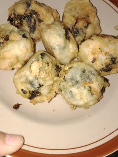 Foto resep Bakwan Tahu Daun Singkong