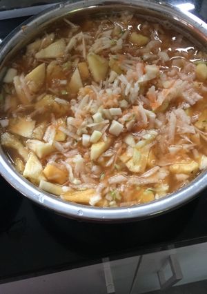Foto resep Es rujak buah