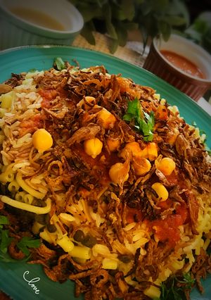 صورة لوصفة رز الكشري اللذيذ 🍛 ❤️