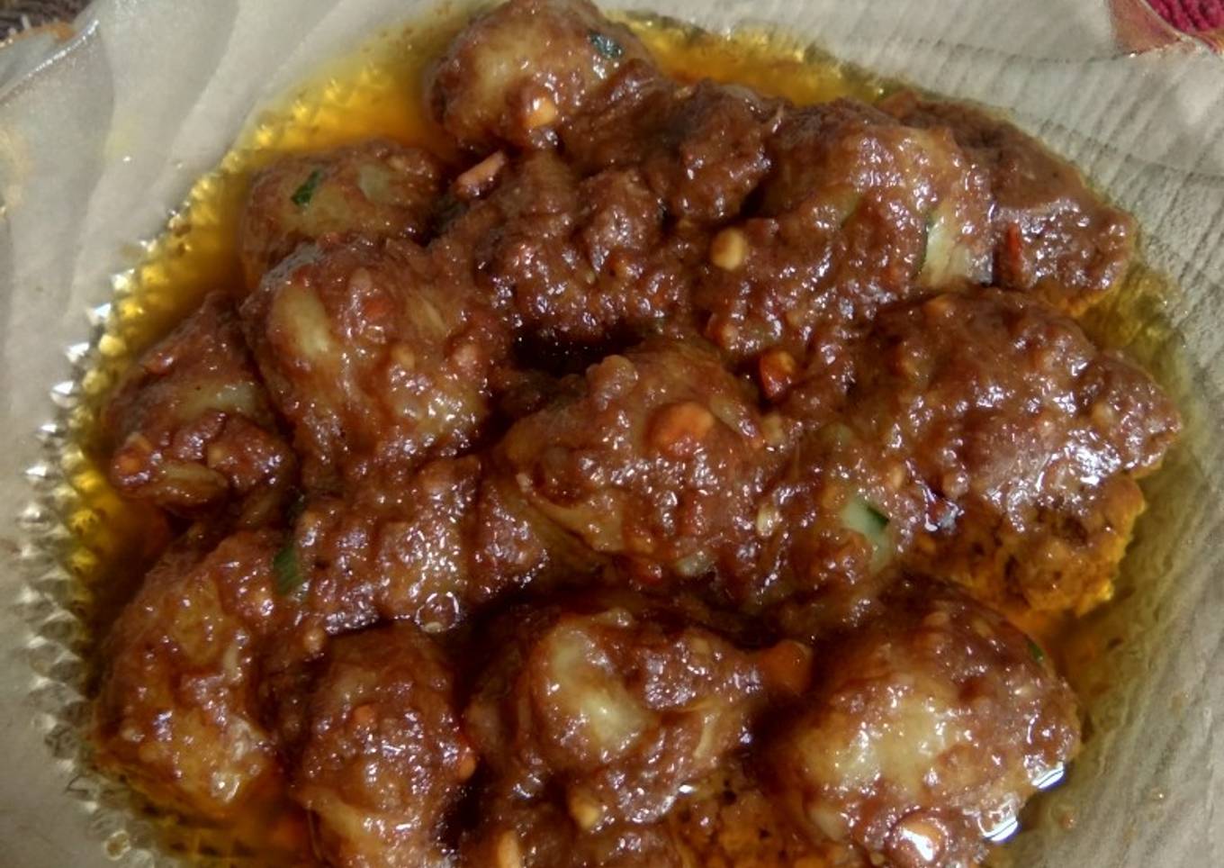 Cilok/baso aci bumbu kacang empuk anti alot