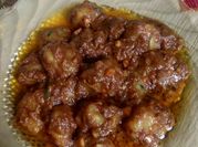 Gambar baso aci bumbu kacang