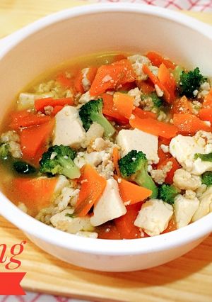 Foto resep Mpasi Ongseng Tahu Ayam 12m+