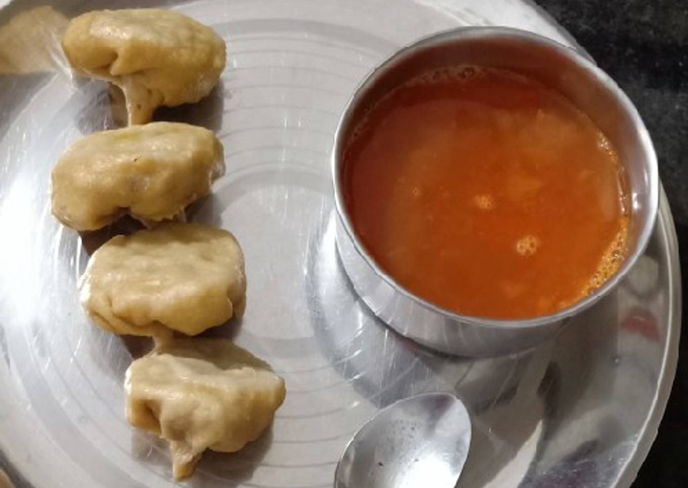 Healthy veg suji, atta momos