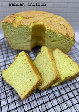 Foto resep Pandan chiffon cake