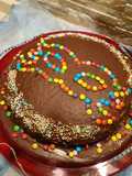 Torta di carnevale glassata