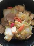 Sapu Basta Kuah (Sawi Putih Baso Tahu)