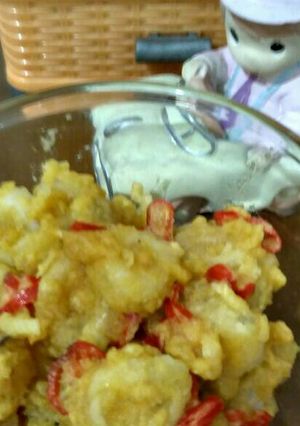 Foto resep Cumi telur asin sayang suami