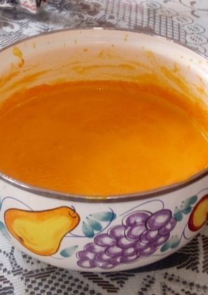Una foto de Crema de zanahoria ˚˖𓍢ִ໋🥕˚