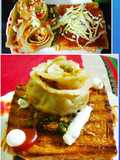 Spinach & Veggie stuffed Momo Sandwich