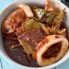 A picture of Cumi Saos Padang.