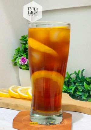 Foto resep Es teh lemon sereh