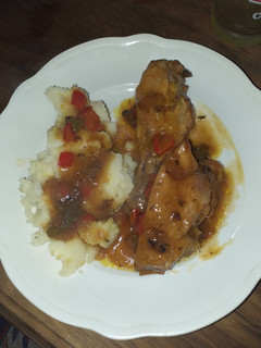 Una foto de Pollo a la mostaza
