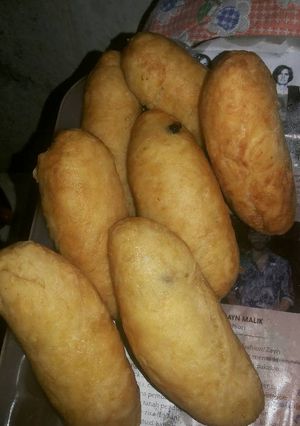 Foto resep Roti goreng pisang coklat