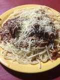 Vermiccelis con salsa roja