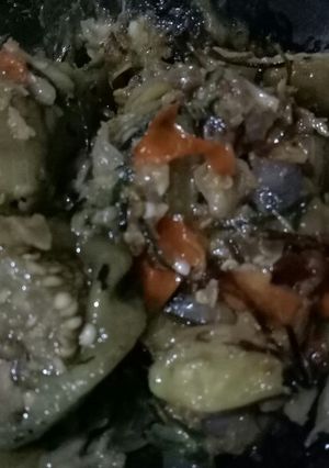 Foto resep Terong bakar sambal suna #herlinwidodo