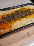 Budín de puré de papa