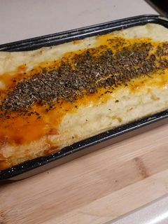 Una foto de Budín de puré de papa