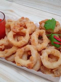 Foto resep Cumi goreng tepung