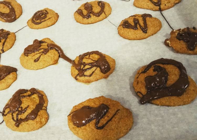 Galletas de avena y plátano