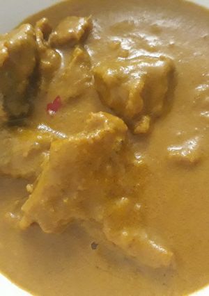 A picture of Groundnut soup.