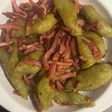 Gnocchi di zucchine con speck croccante