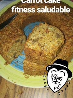 Una foto de Carrot cake saludable, sin harinas refinadas fitness