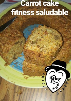 Una foto de Carrot cake saludable, sin harinas refinadas fitness