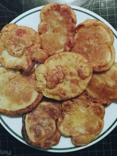 Una foto de Tortitas con salchichas