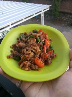 Foto resep Tumis pedas ikan asin peda