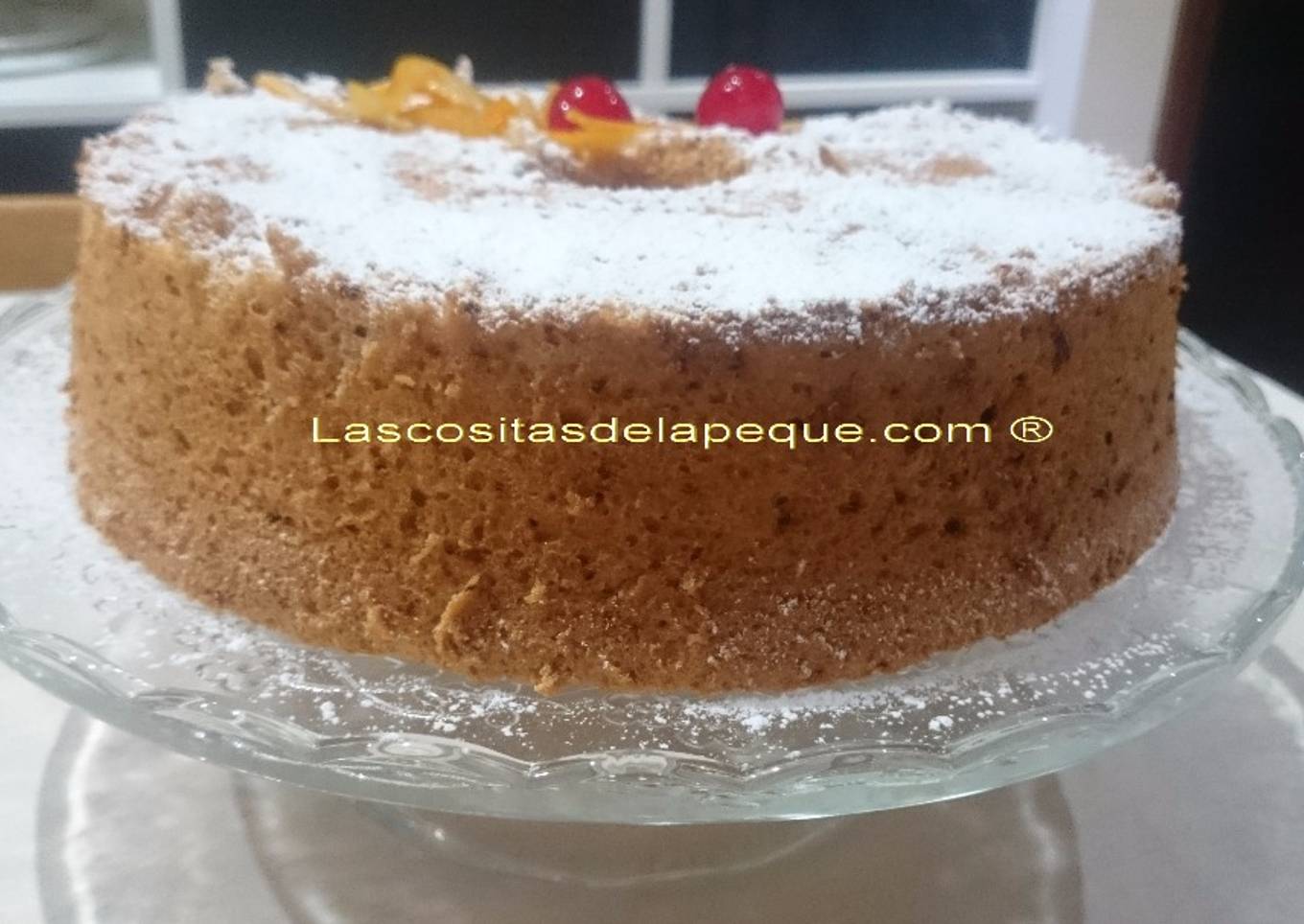 Pastel de ángel o Angel food Cake
