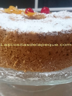 Una foto de Pastel de ángel o Angel food Cake