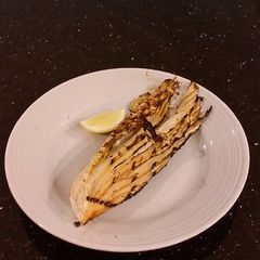 A picture of Grilled Napa Cabbage Wedges.