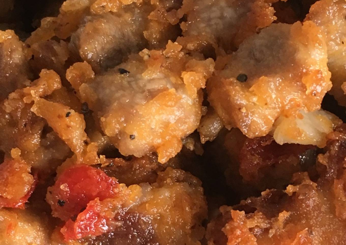 Resep babi goreng tepung