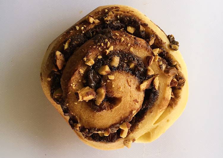 Chocolate Almond Roll