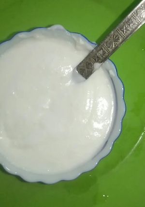 A picture of Homemade Fresh Cream.
