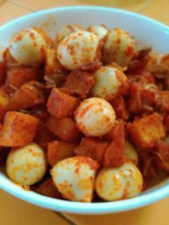 Foto resep Balado telur kentang udang