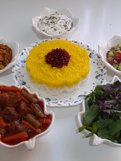 عکسی از دستور خورش لوبیا سبز و هویج