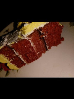 A picture of Red velvet cake.