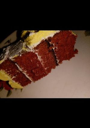 A picture of Red velvet cake.