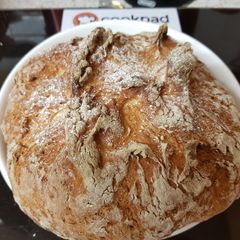 A picture of Crusty Dutch oven Bread. 😁.