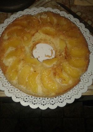 Una foto de Torta de manzana