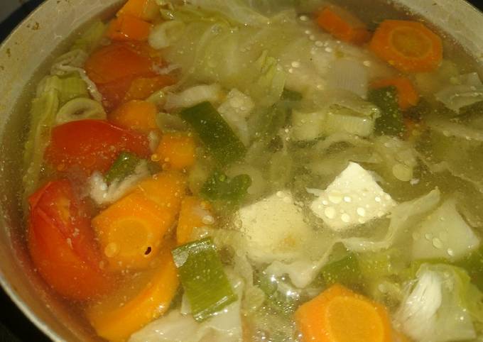 Resep Sup Tahu Sayur Oleh Erwinhardika Cookpad