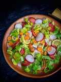 طبق السلطة الشهية 🥗