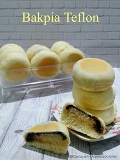 Foto resep Bakpia Teflon (Isi Selai Coklat)