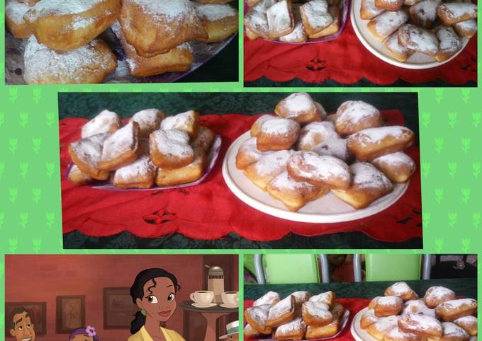 Tortas fritas dulces inspiradas en los beignets, súper esponjosas