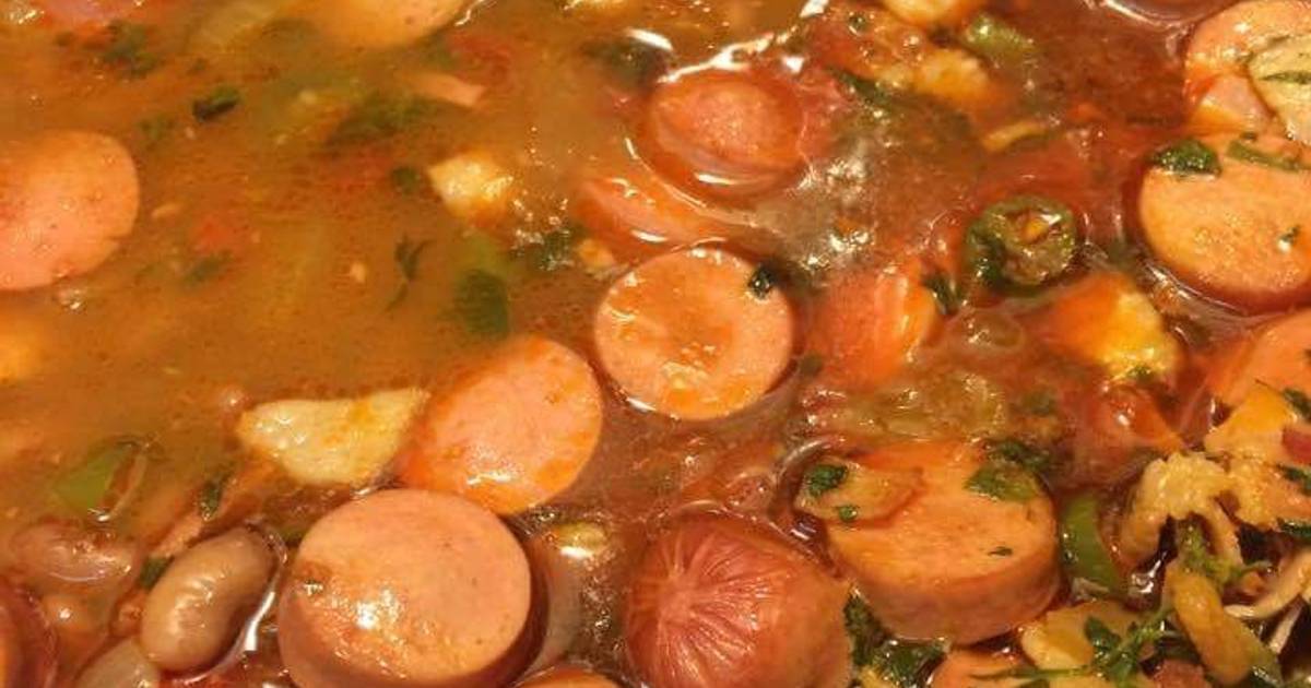 Frijoles Charros Receta de macorose66- Cookpad